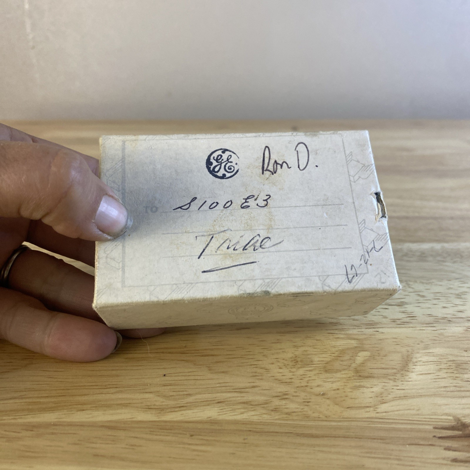 GE S100E3 TRIAC CONTROLLER New In Box 1968 Part USA Made