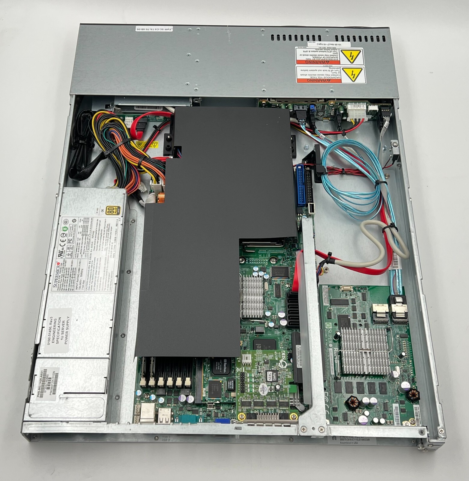 APPLIED MATERIALS 0090-08212 ASSEMBLY CGA SERVER SM 1U 2.33-8GB-500GB-HWR AMAT