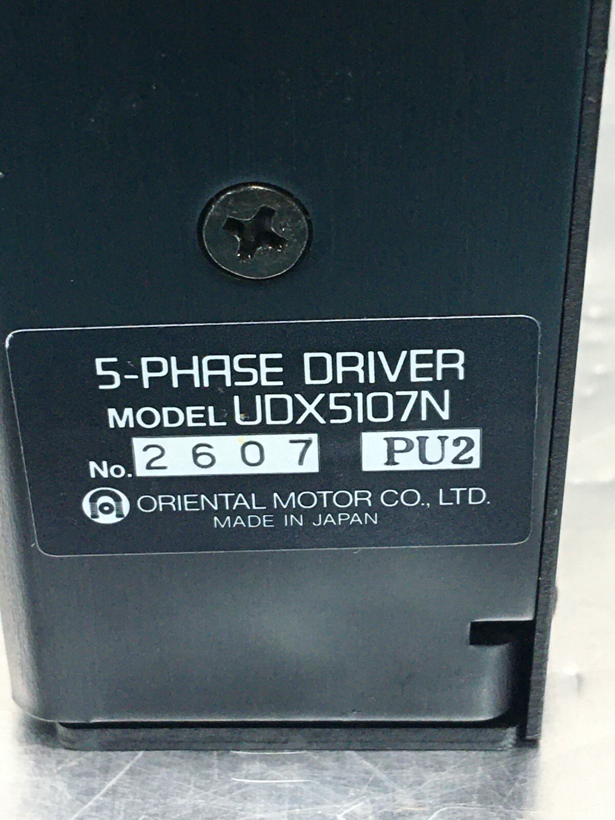 Oriental Ed UDX5107N Super Vexta 5-Phase Motor Driver, 811-20164R, 128687