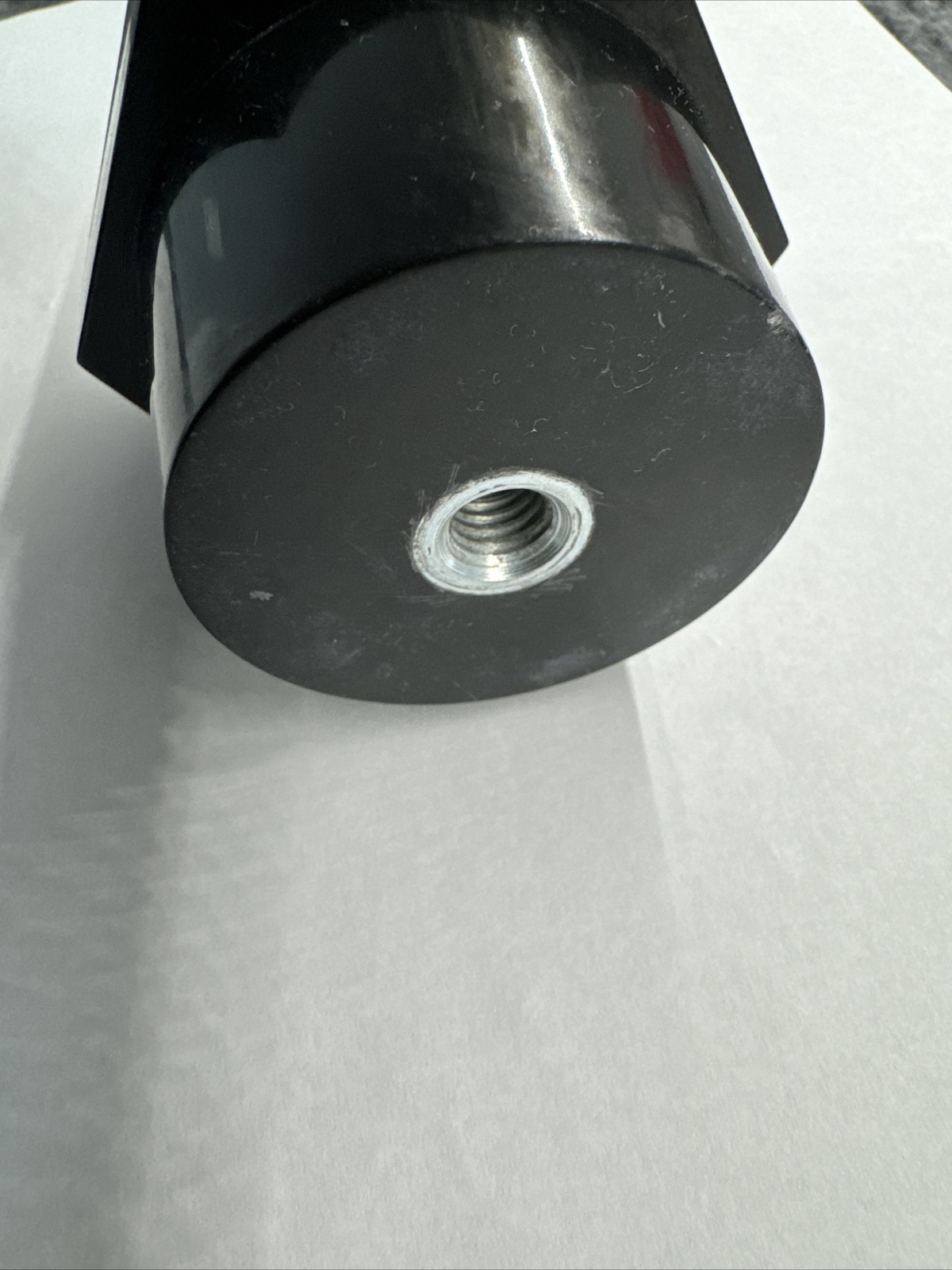 Black 3″ 3/8″ X 16 Threaded Insulator Stand Off Electrical Bus Insulated Holder