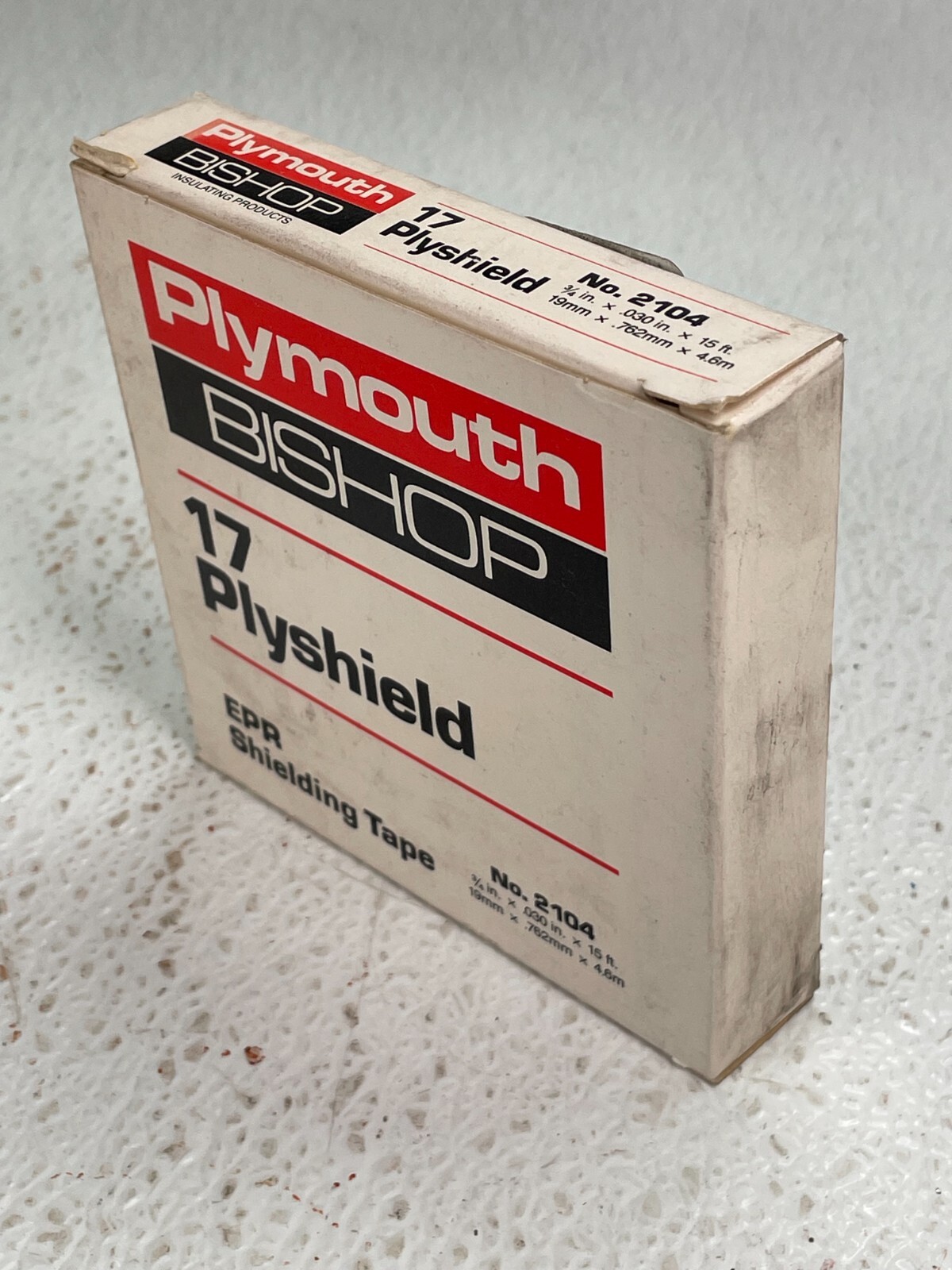 PLYMOUTH-BISHOP 2104, 17 Plyshield EPR Shielding Electrical Tape 3/4″ x 15′