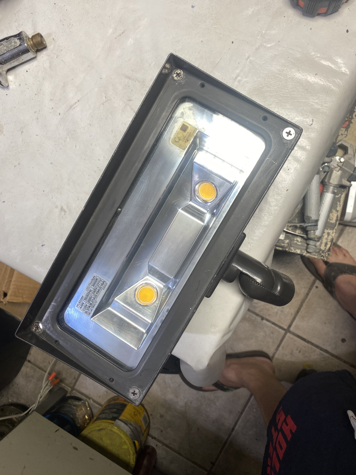 RAB LIGHTING FFLED39Y LED Floodlight 44W 120V (4 PARTS) #6