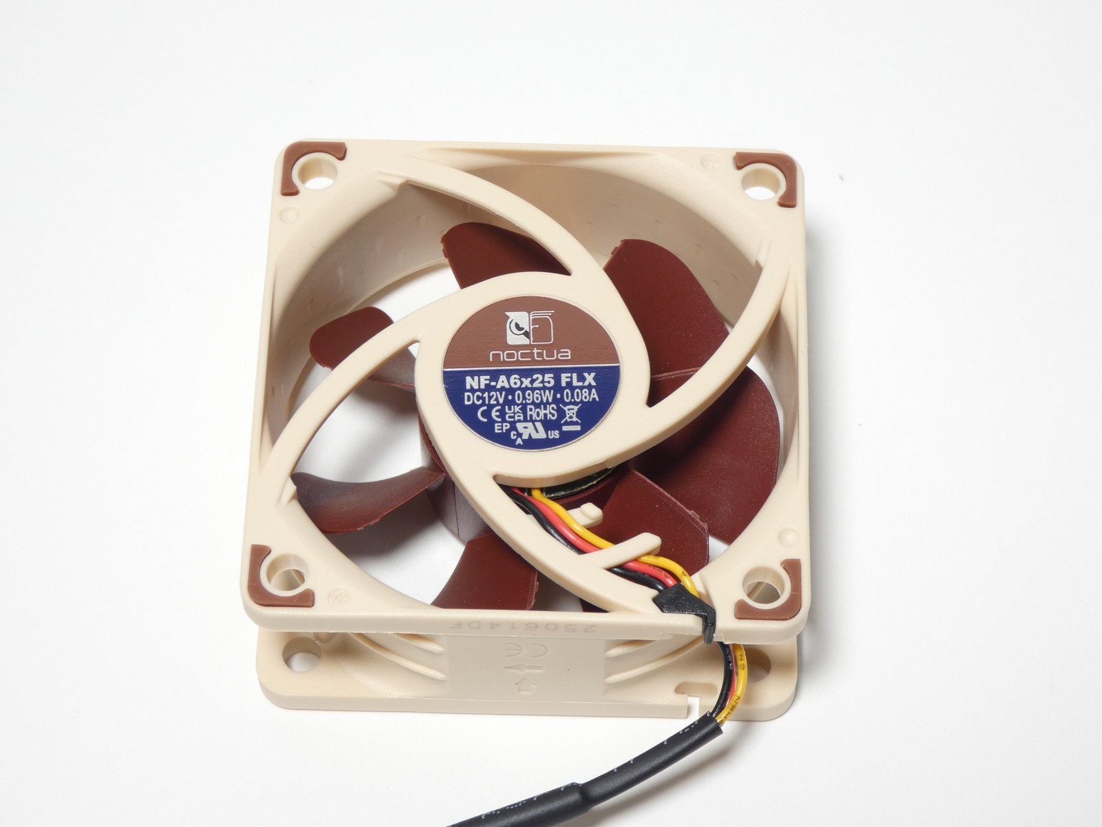 Noctua NF-A6X25 Premium Quiet Fan 60 x 60 x 25mm – NEW Surplus!