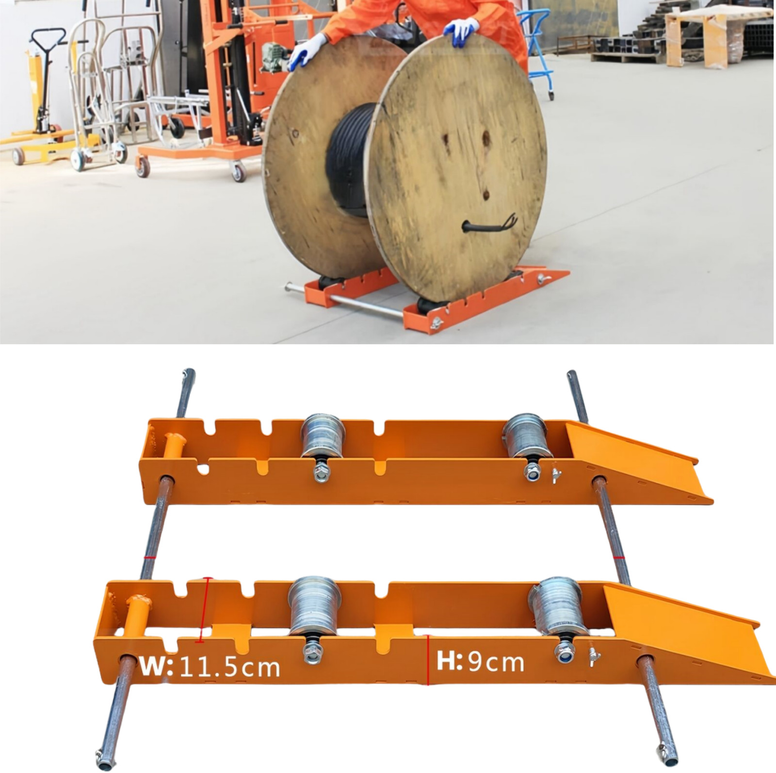 Cable Drum Roller Cable Reel Roller CableCable Reel Dispenser Cable Roller Stand