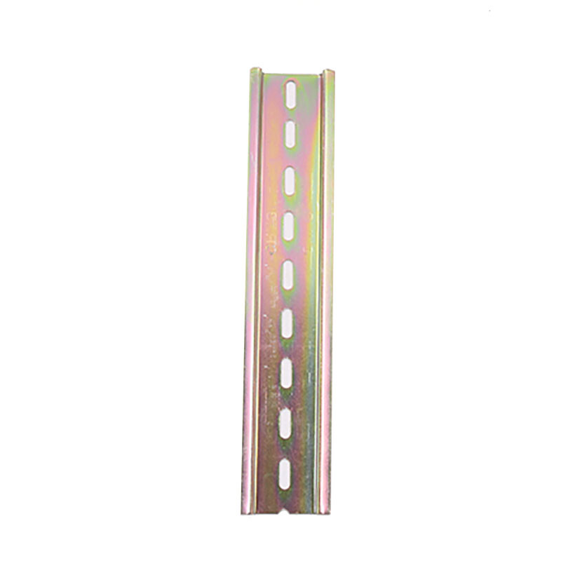 35mm DIN Rail Slotted Top Hat Slotted Zinc Plated 85-380mm For Circuit Breaker
