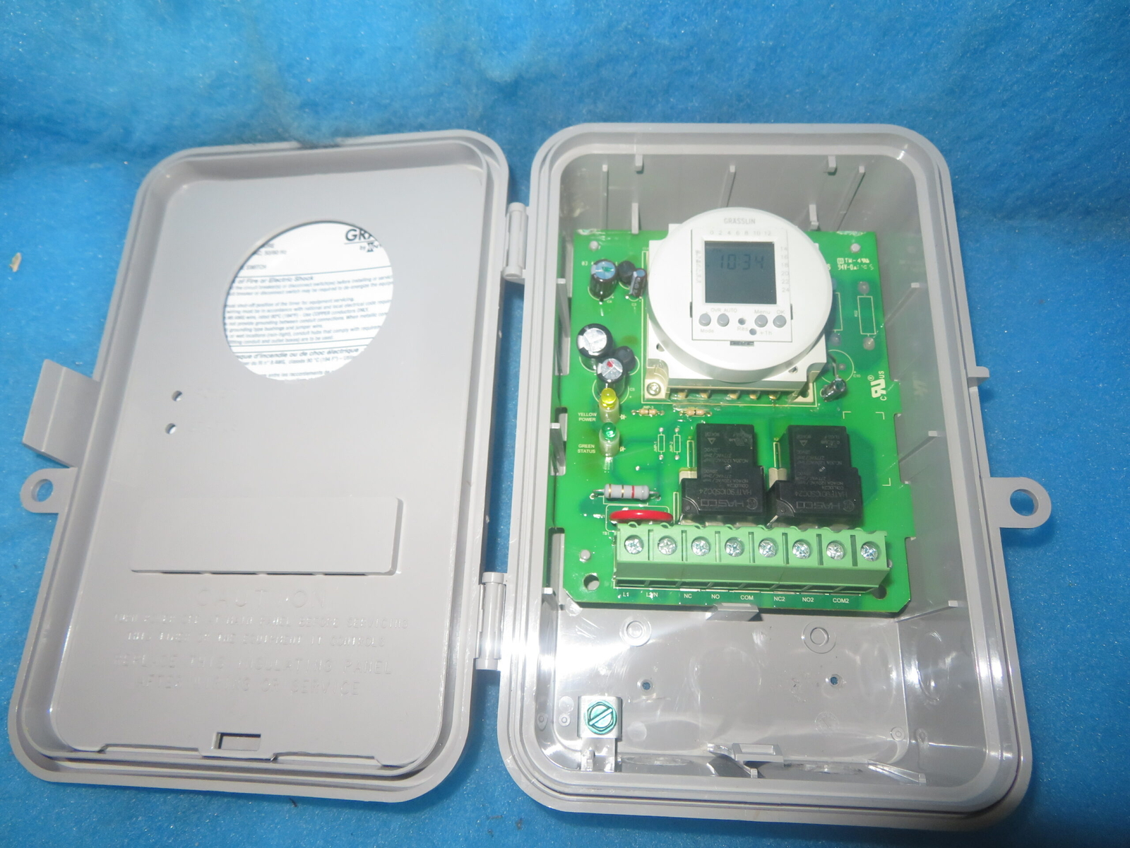 INTERMATIC GRASSLIN LED OUTDOOR DIGITAL TIMER GM40AVE 3R 120/277V 1YR WARRANTY