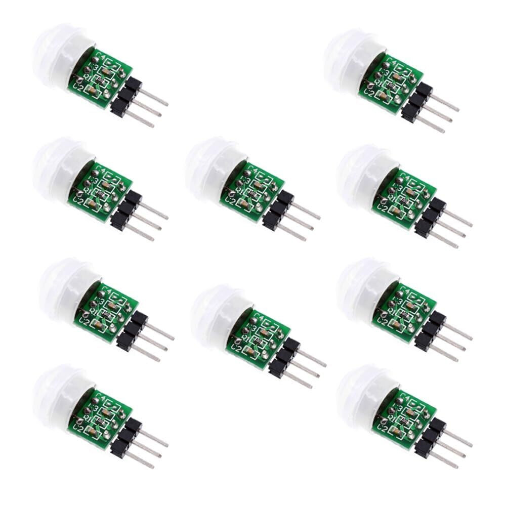 10x AM312 PIR Motion Body Human Sensor Mini Infrared Detector Module DC2.7-12V