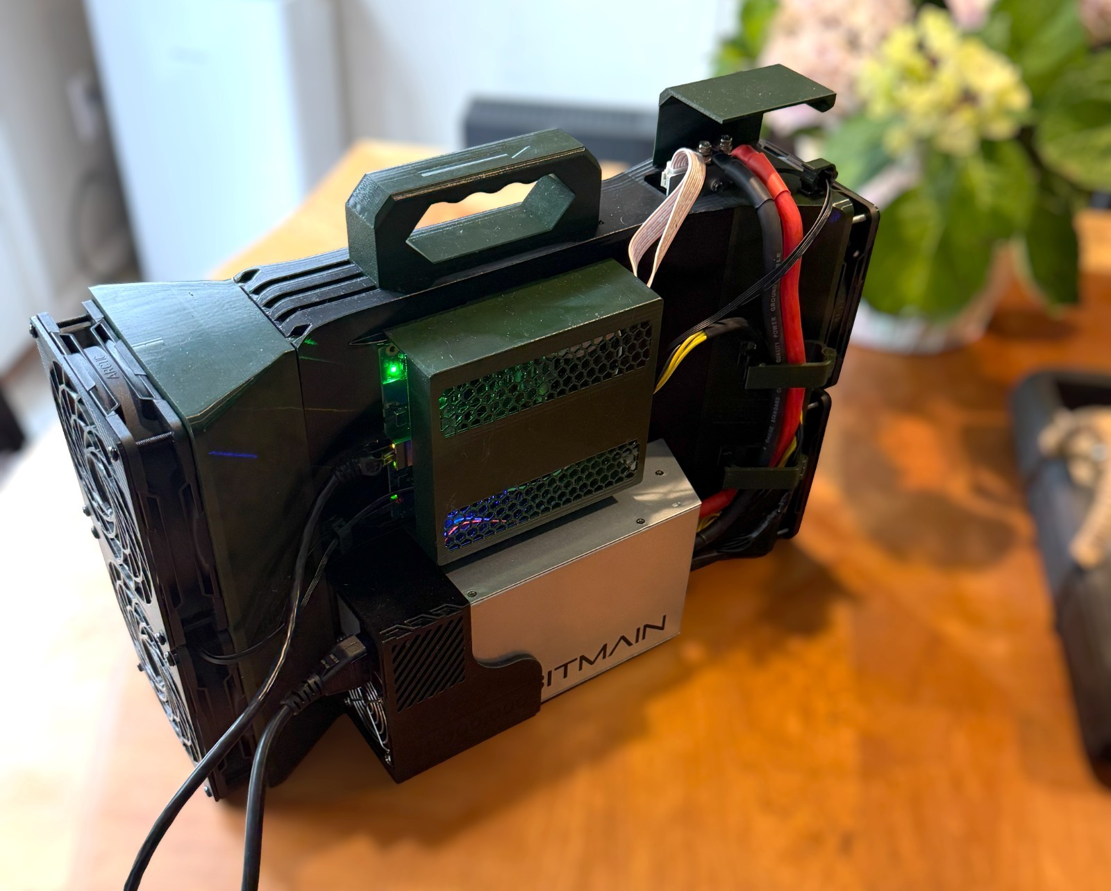 CUSTOM S19 PRO J XP HOME HASHBOARD MINER 110V 120V 40+ TH/S WIFI MADE TO ORDER