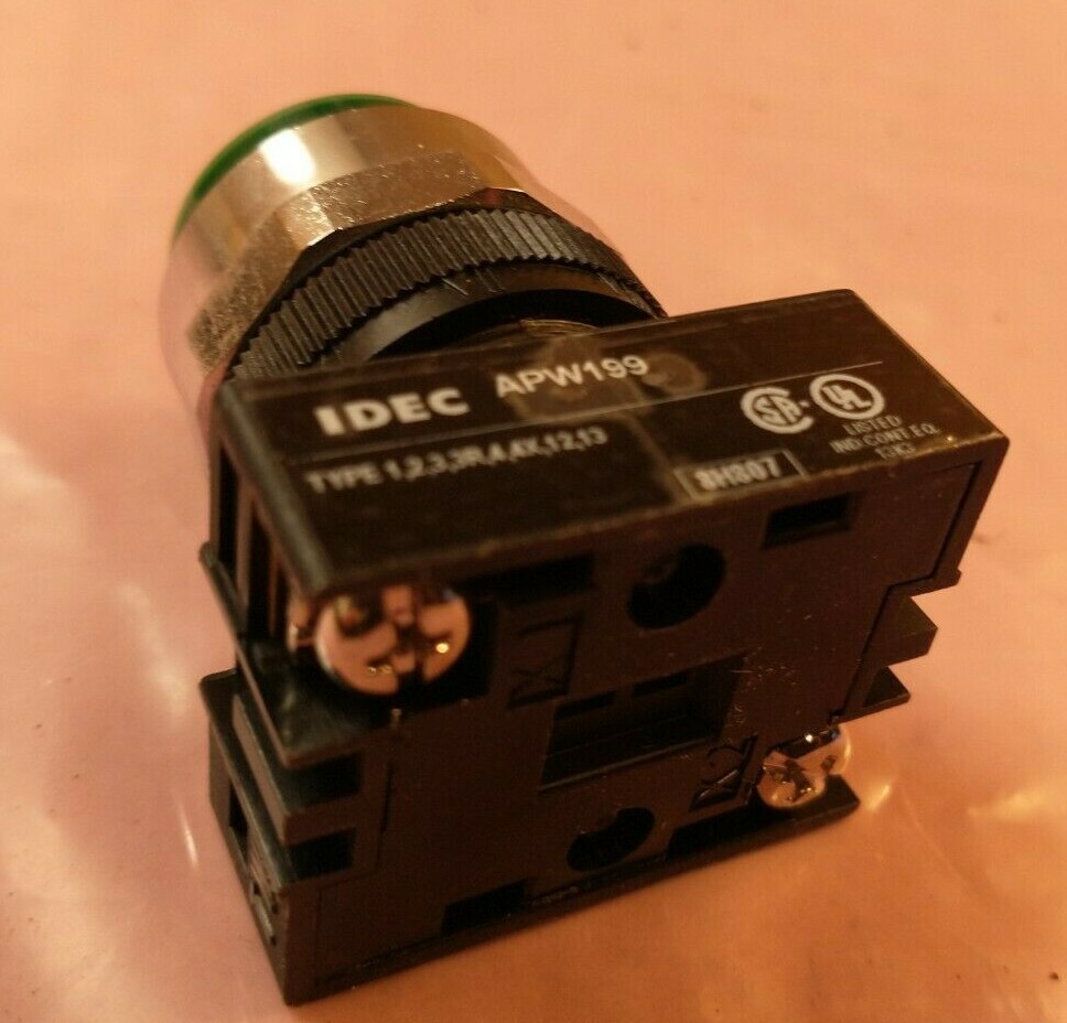 IDEC APW199 Green Pilot Light Operator 22mm – Fast Shipping