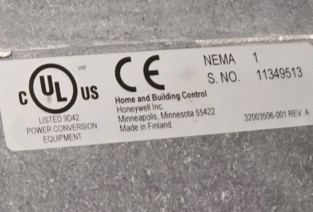 Honeywell NXS0400A1000 40hp Drive 380-500v 61A