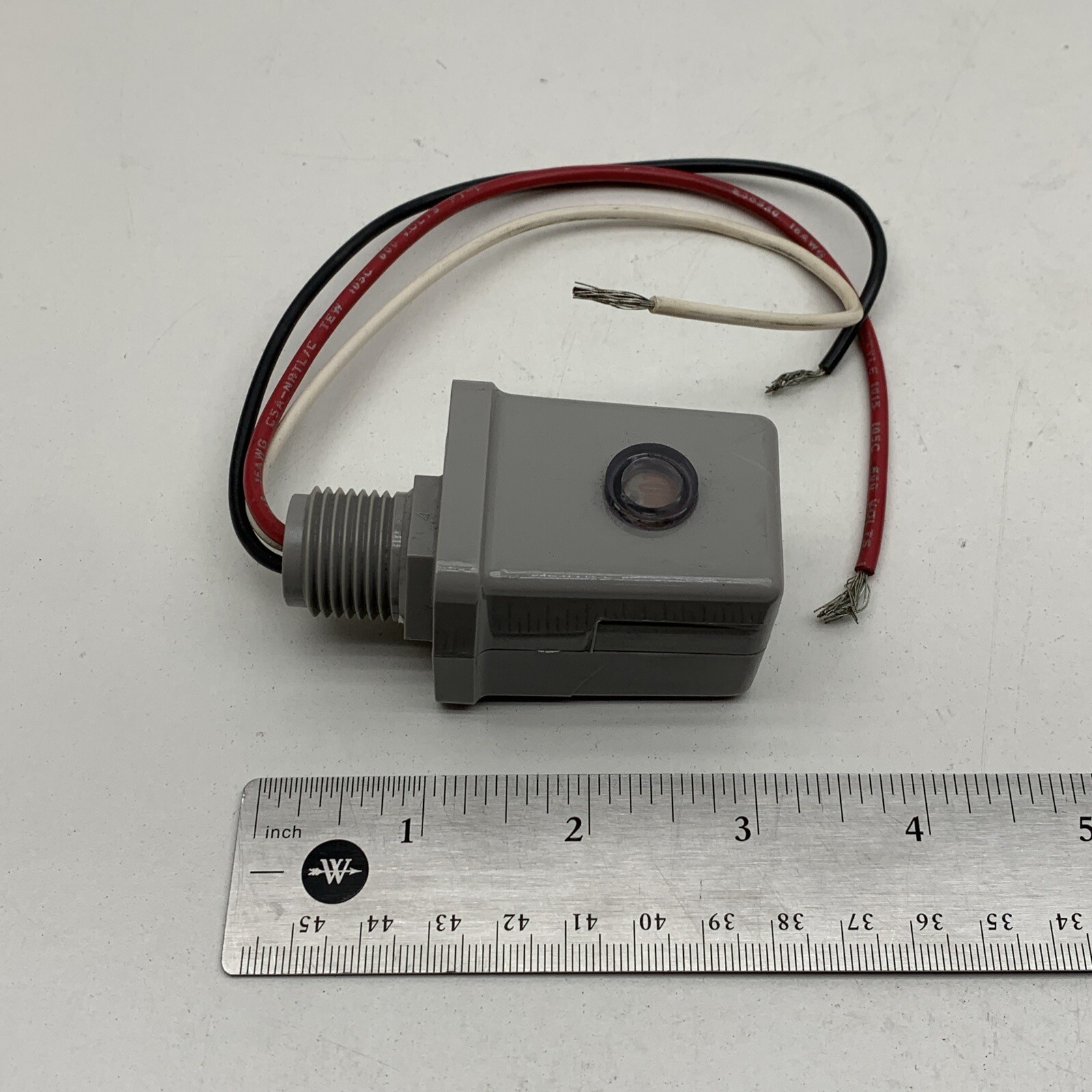 Intermatic K4123-8 Threaded Stem Mount Photocontrol Light Sensor 208-277V