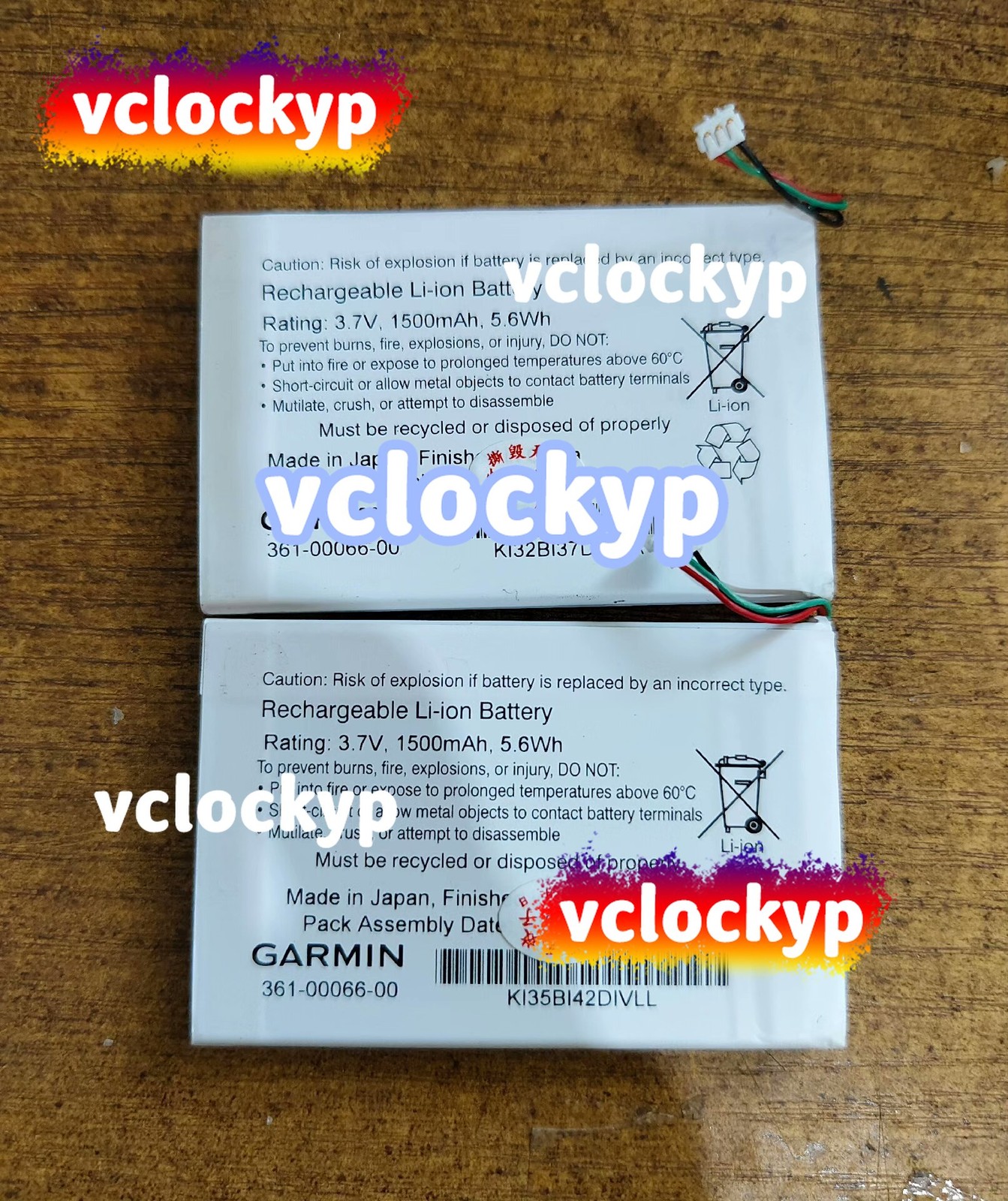 1pcs Garmin genuine battery 361-00066-00 / 361-00066-11