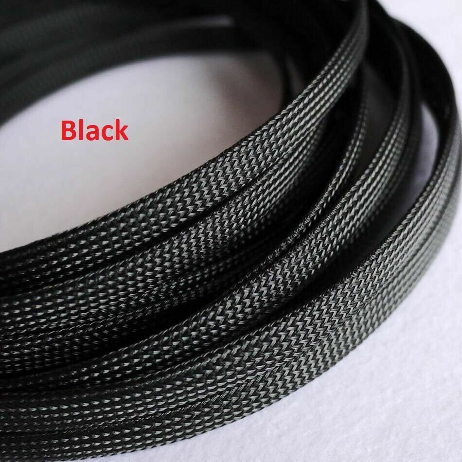 12mm Braided Cable Sleeving Sheathing – Auto Electrics Wire Sheathing Marine