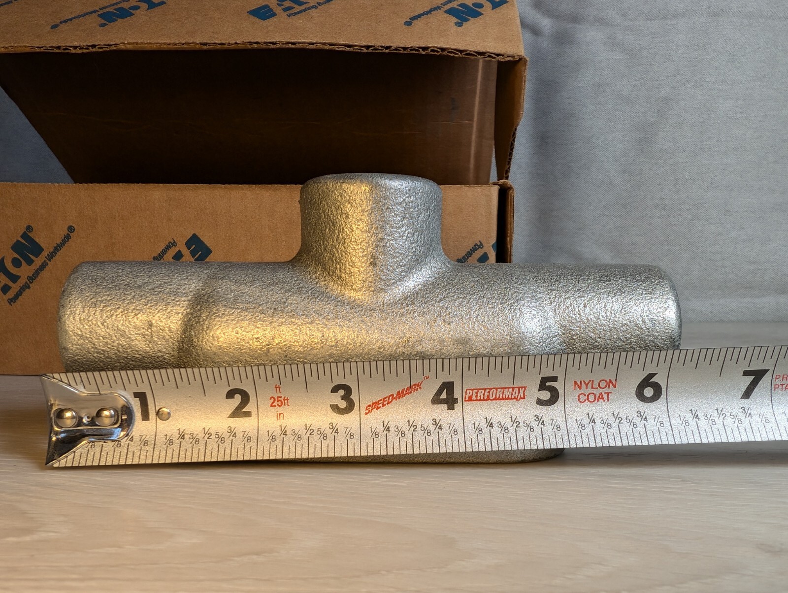 (Box of 5) Crouse-Hinds TB27 3/4″ Iron Form 7 Rigid Conduit Outlet Body NEW