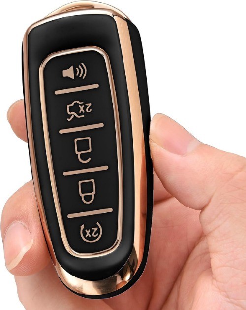 Premium Soft TPU 360° Full Protection Key Fob Cover for Ford C-Max Edge Escape