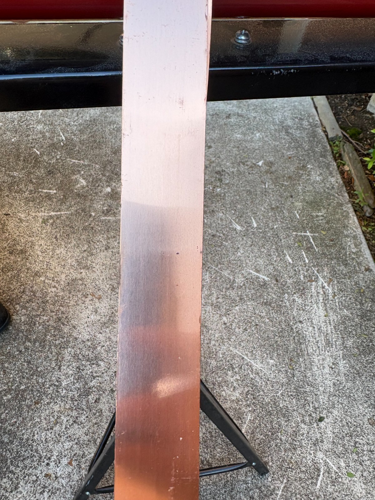 Copper ground strap Flat- 1.25 Inch wide;22 Gauge – 10 FT roll