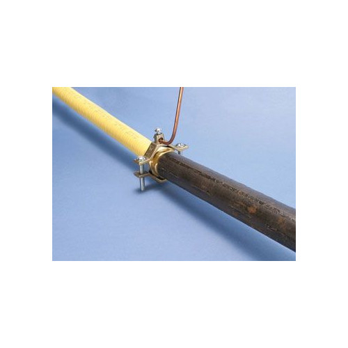 Erico CWP1J, 1/2 to 1″ IPS, 10 to 2 AWG, Silicon Bronze Pipe Ground Clamp, 1pc