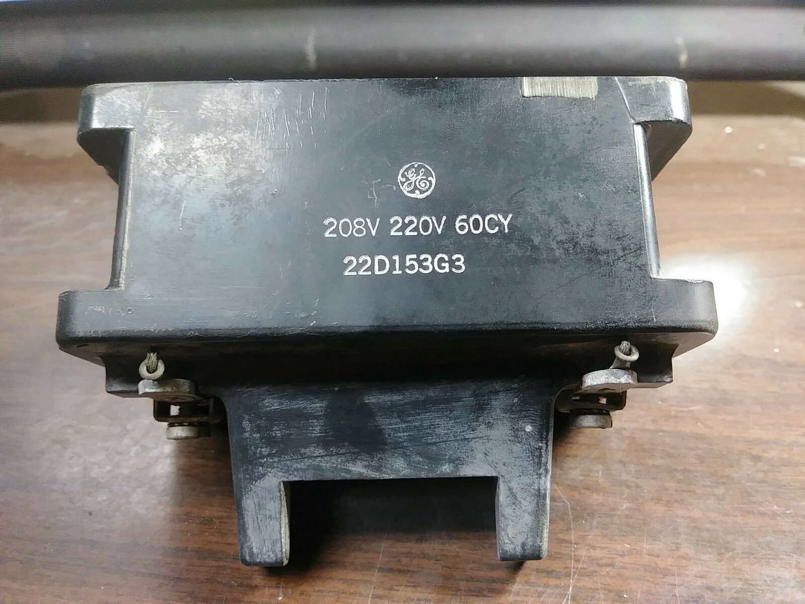 GE GENERAL ELECTRIC 22D153G3 MAGNETIC COIL 208/200 VOLT BLACK PRE-OWNED GOOD