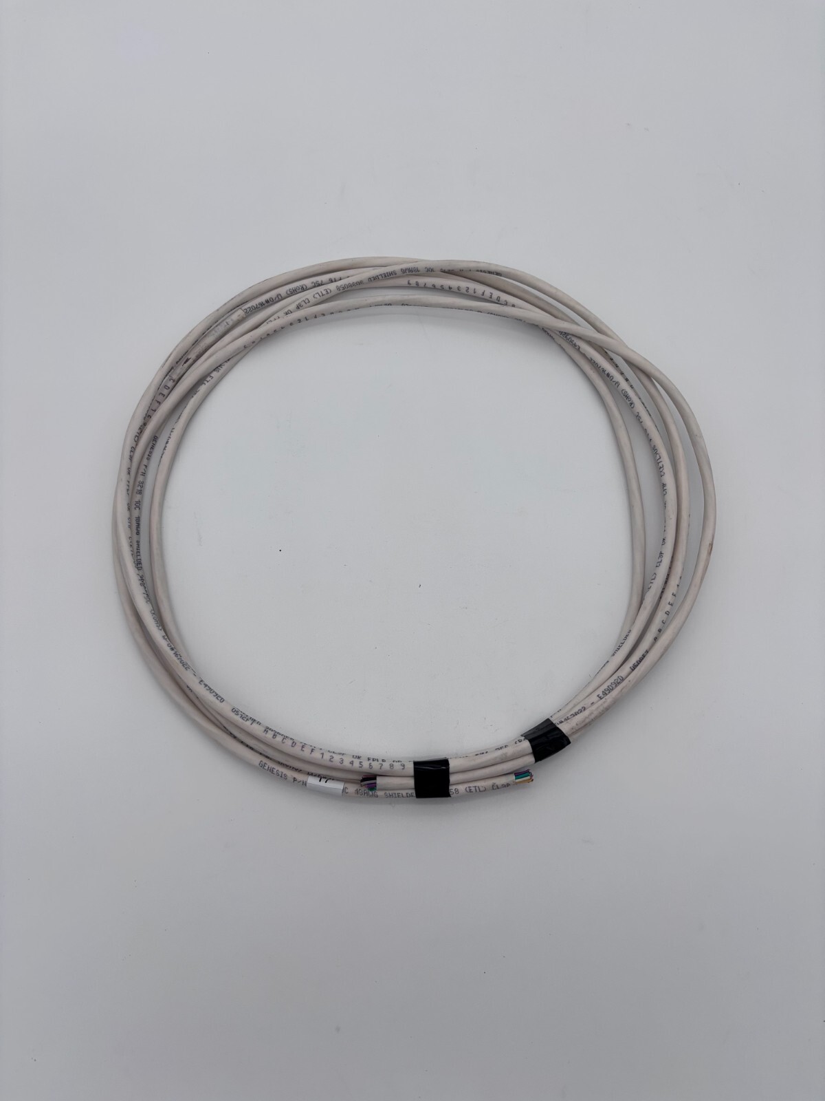 17′ Genesis 3218, 18 awg. 10-C OAS, Shielded, Plenum Rated Control Cable