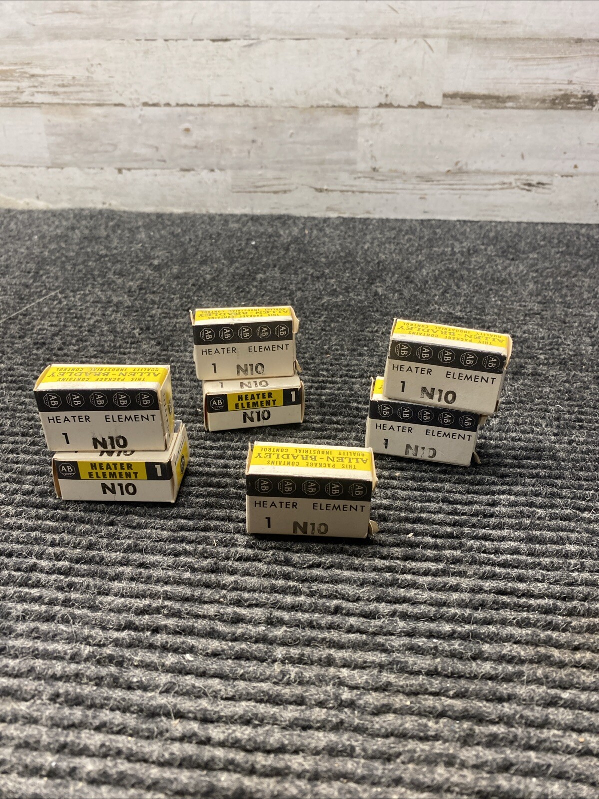 NEW LOT of 7 Allen Bradley N10, Heater Elements