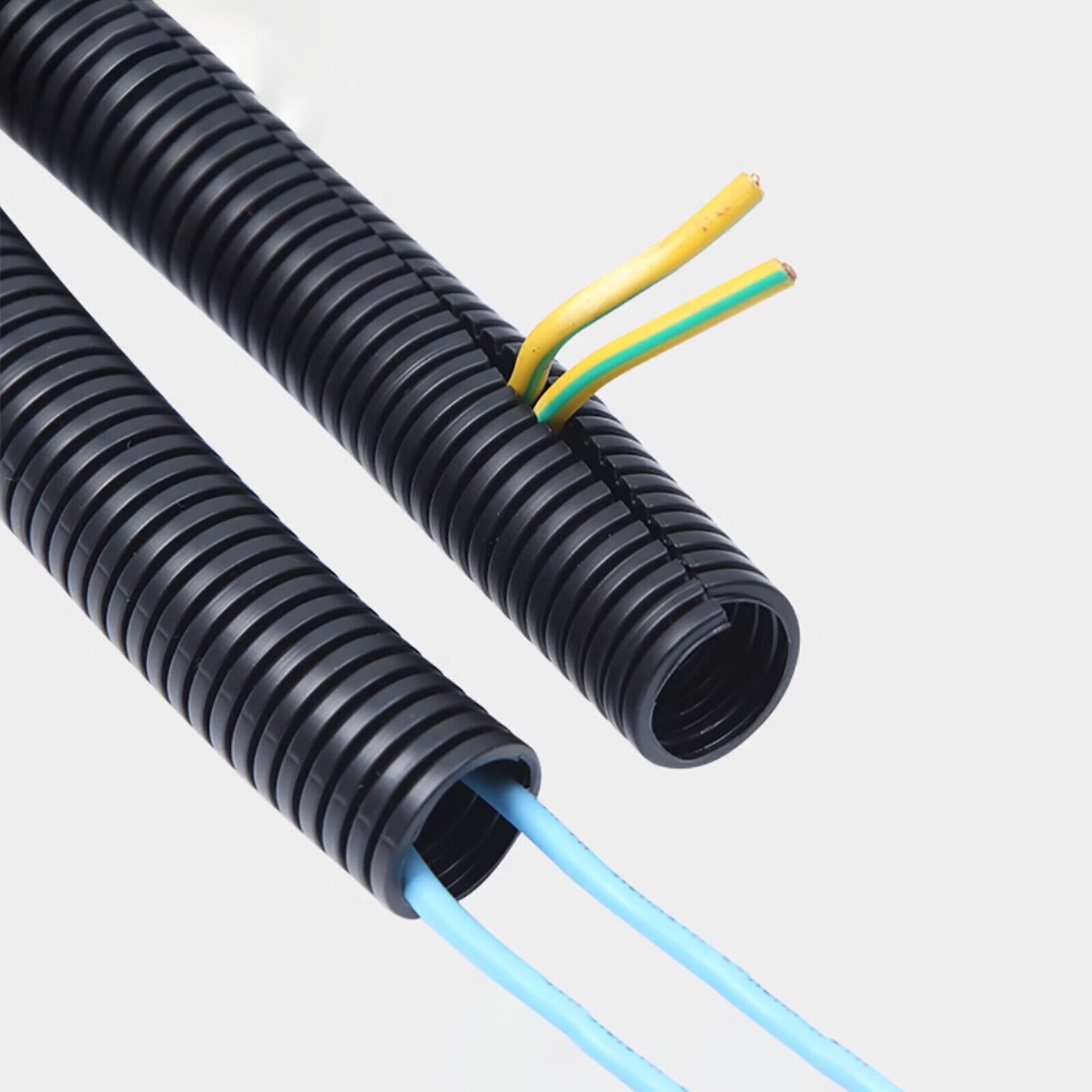 Conduit Split & Tidy Trunking Organiser Non Split Flexible Tube Cable