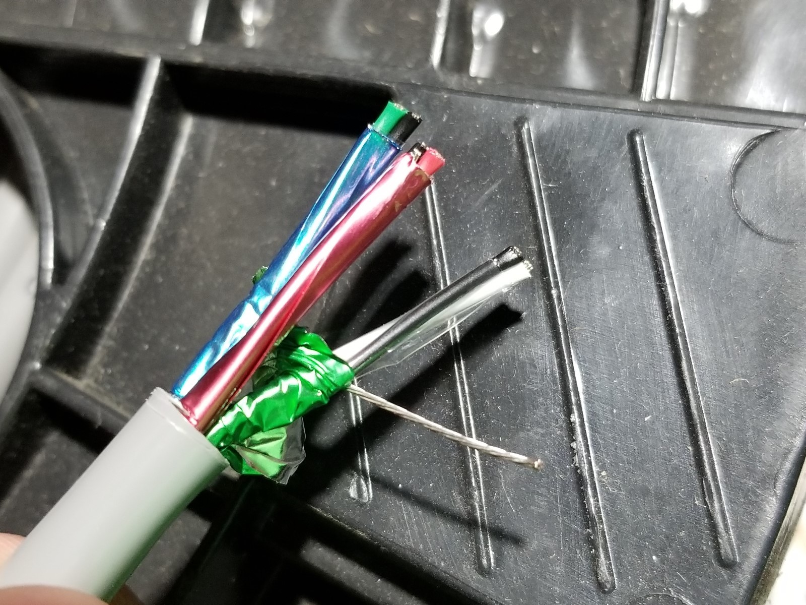 Carol C6040A 22/3P Individually Shielded Twisted Pairs Data Cable Gray /50ft