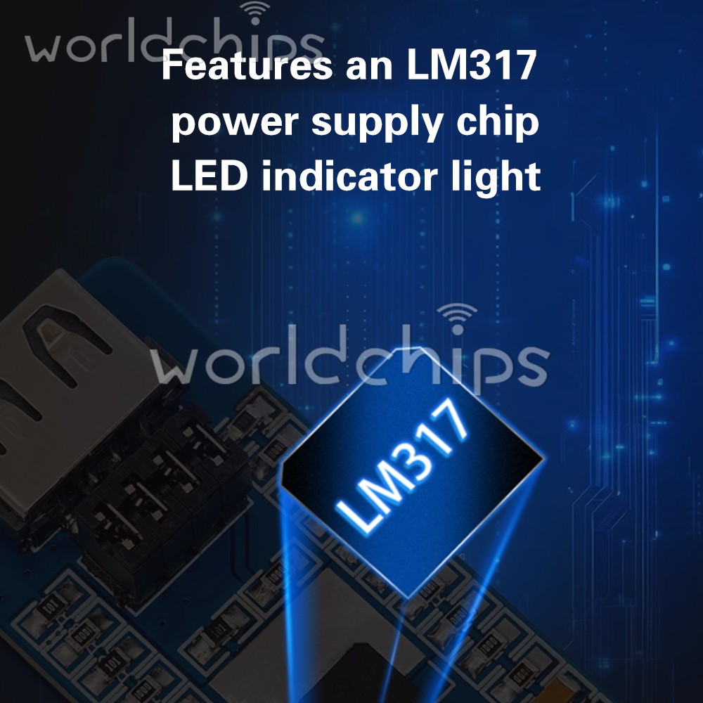5pc USB A Power Bank Virtual Load Anti-Shutdown Module Switchable Output Current
