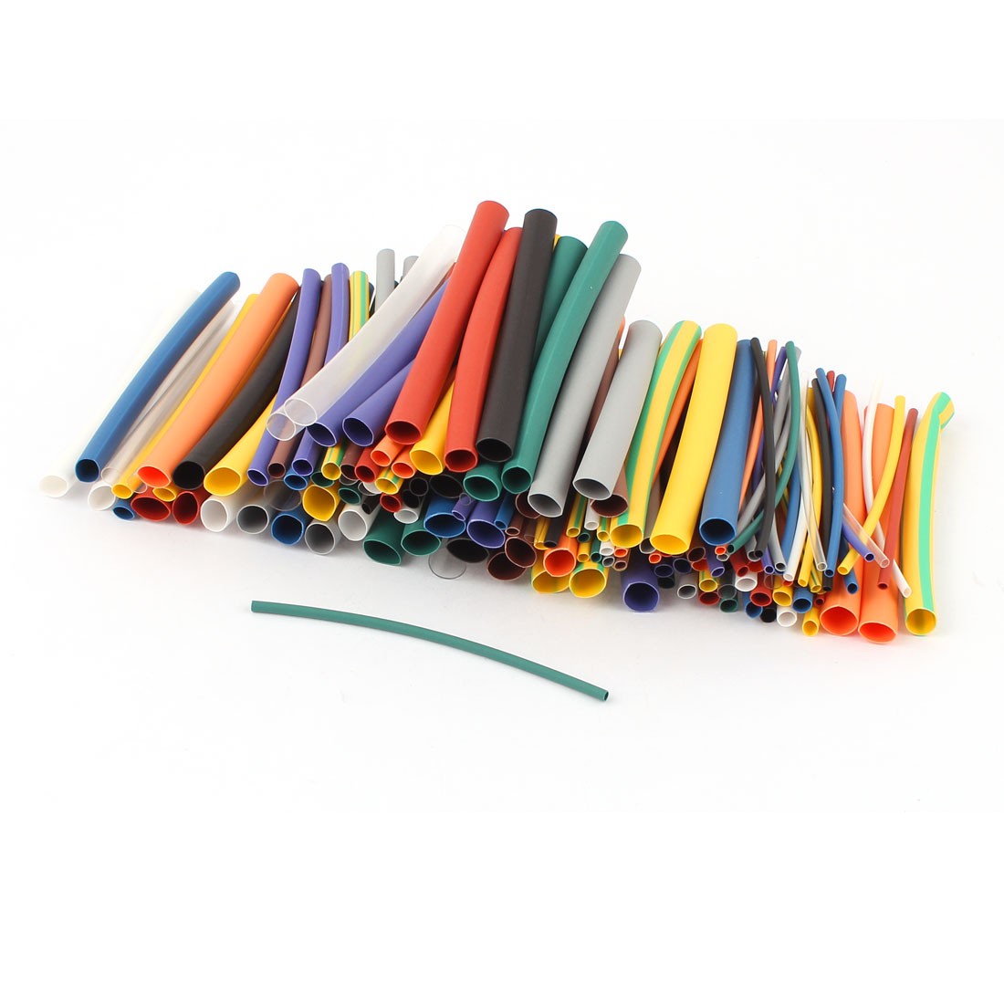 144Pcs 2:1 Heat Shrink Wire Wrap Assortment Kit Tubing Cable Sleeve Tube 6 Size