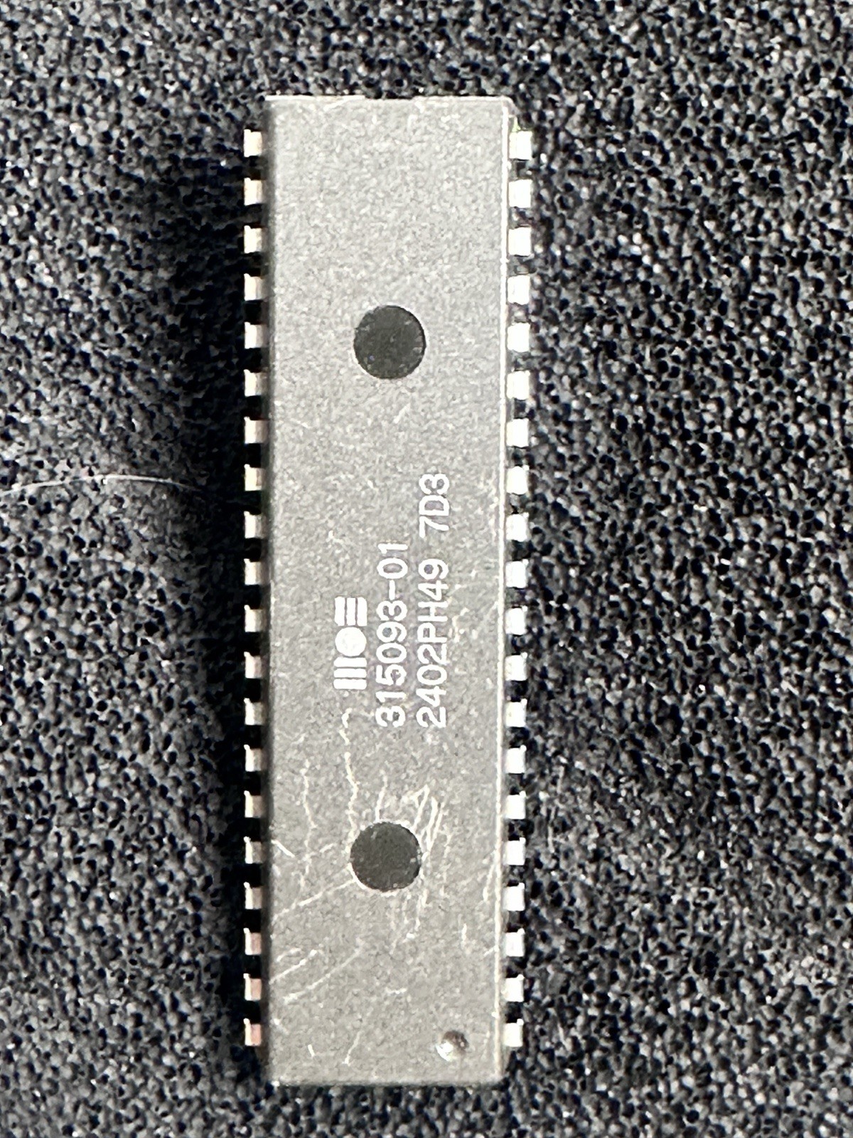 Collector Grade CPU Apple 1982 Custom ROM Vintage Computer Chip Set Untested