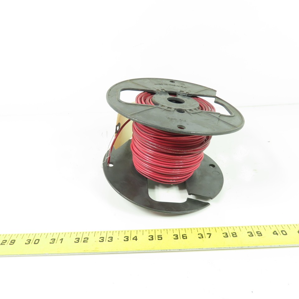 Cerro Vinylon 14AWG THHN/THWN/AWM Red Solid Copper Wire 600V 318′