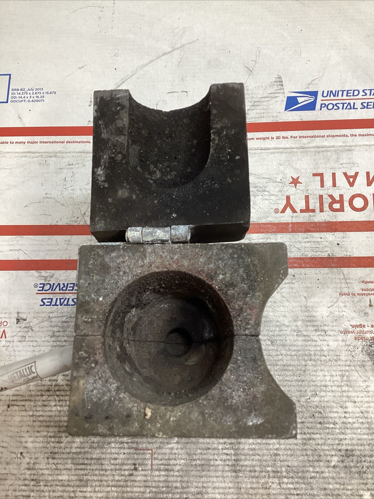 ERICO CADWELD STD VSC-2C-V2 MOLD VS 1/0 RUN & TAP 2″ PIPE #90 CART ED4U 3295
