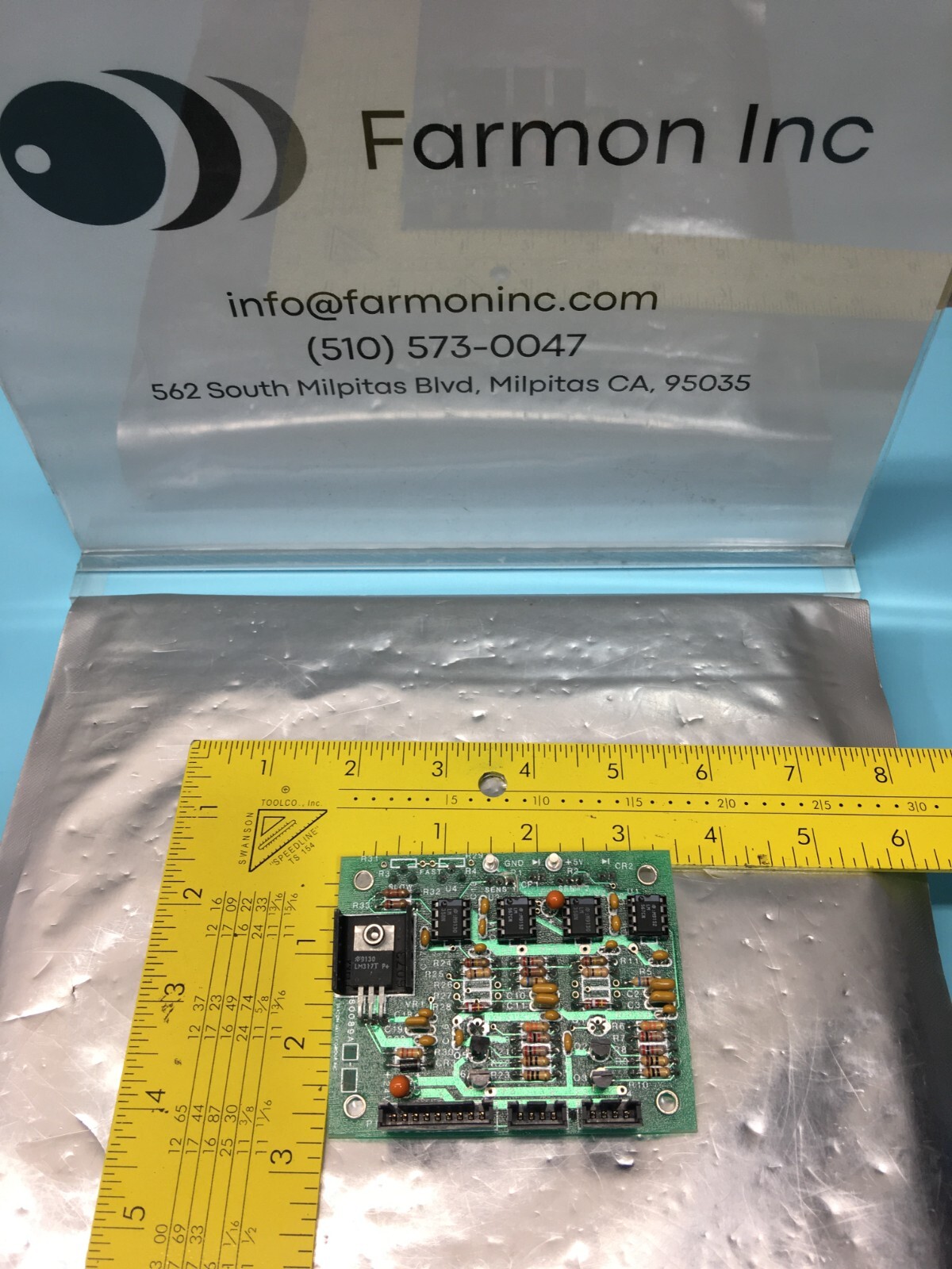 Silicon Valley Group SVG 80089A Sensor Wafer Board, PCB, 80089A1-06, 151649
