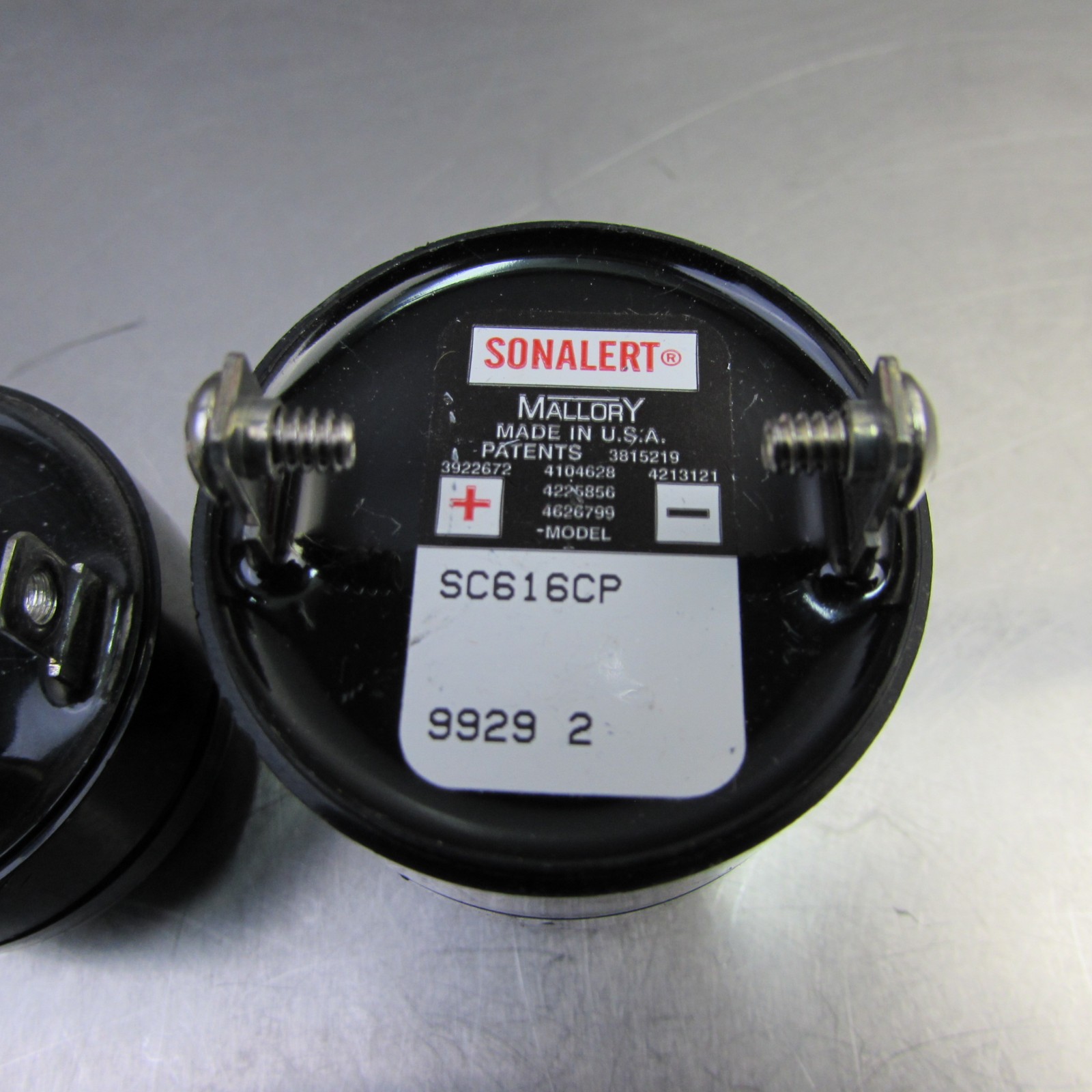 (2) Mallory Sonalert 6~16 VDC Audio Chime Buzzer Indicator SC616PU-1, SC616CP