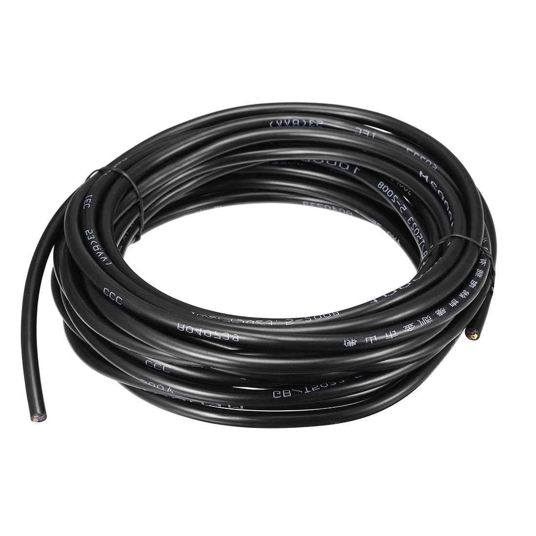 32.8ft RVV Wire Cable for Car Extension Cord Copper Wire Conductor 4 Core 18 AWG
