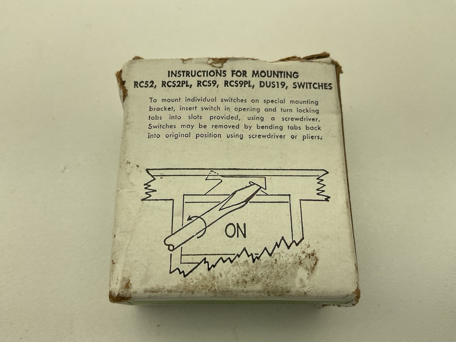 GE/General Electric RCS2, Remote Control Switch, 3A 25V AC