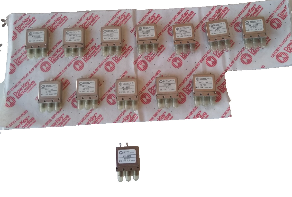 Dow Key Microwave 401-2208 Coaxial Coax Switch Splitter Failsafe Module — NEW