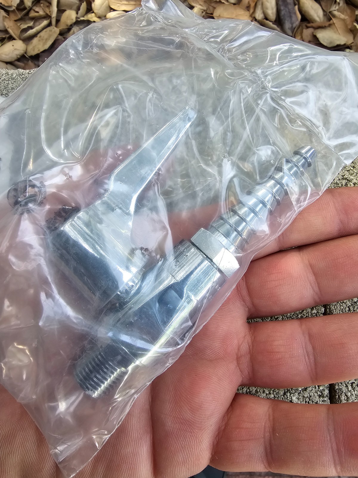 Made in Italy Chicago Faucets 909-AGVCP 3/8 NPT Single Ball Valve Gas Air Vacuum