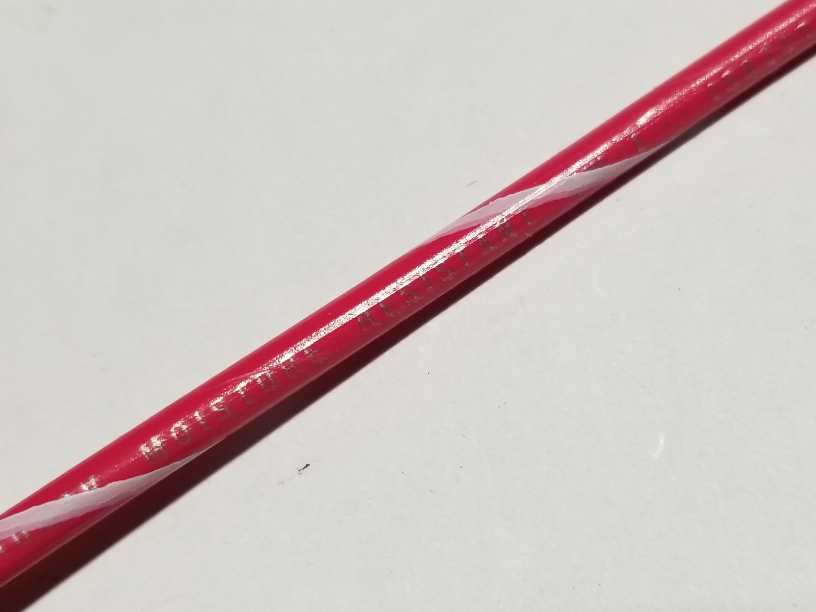 Southwire/Copperfield #16awg Boat Cable Hook-Up Wire Red/White Stripe /100ft