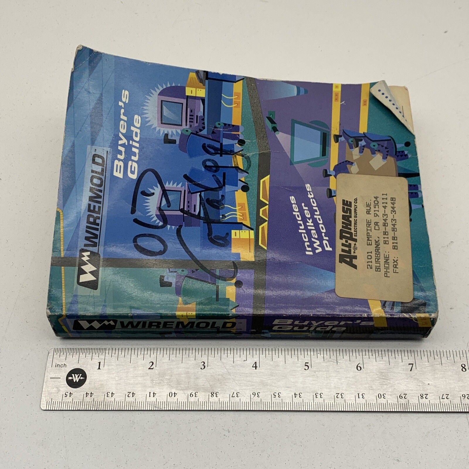 Vintage 1995 Wiremold Walker Products Buyer Guide Catalog Order Book