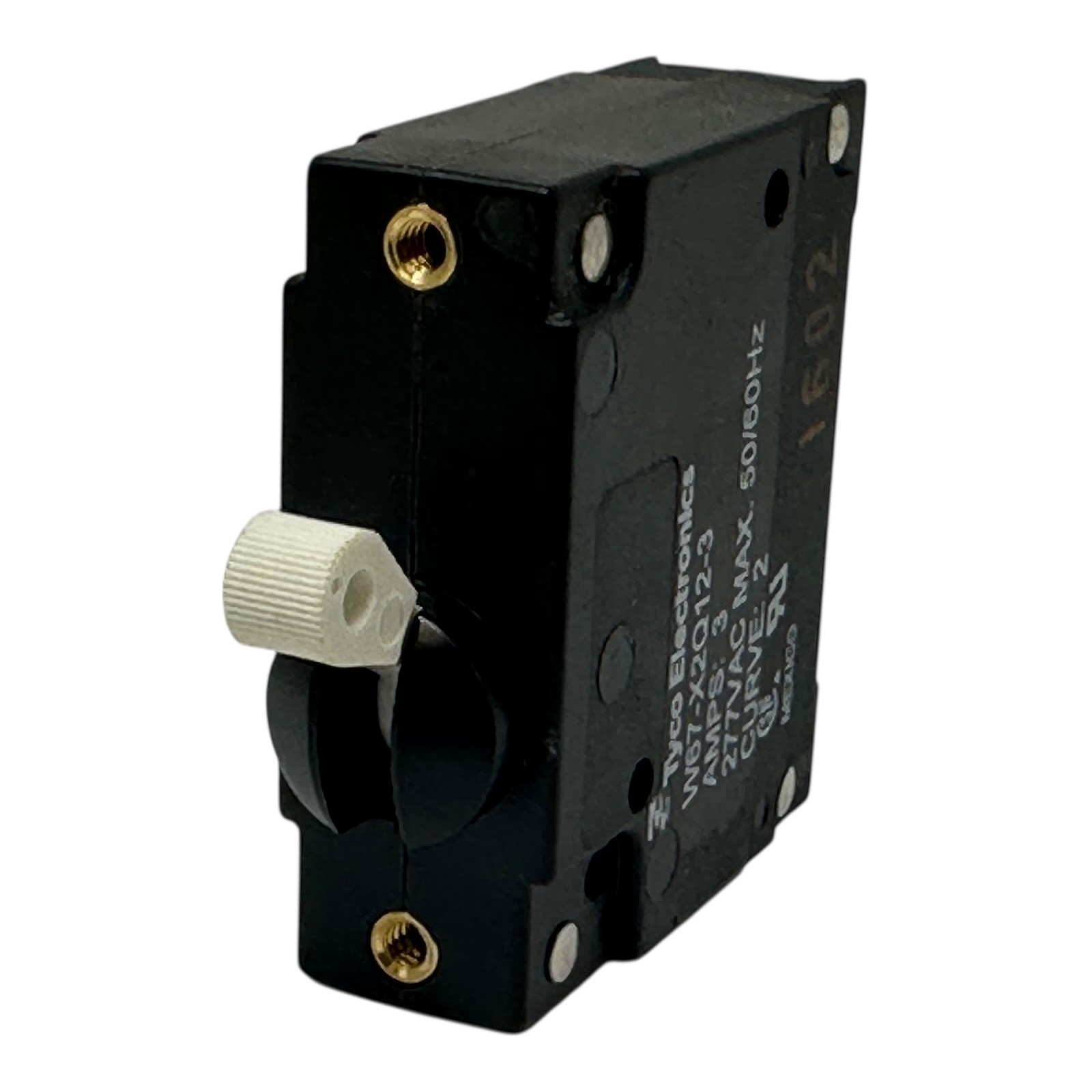 TYCO ELECTRONICS W67-X2Q12-3 CIRCUIT BREAKER 3A 277VAC NEW/UNUSED SURPLUS