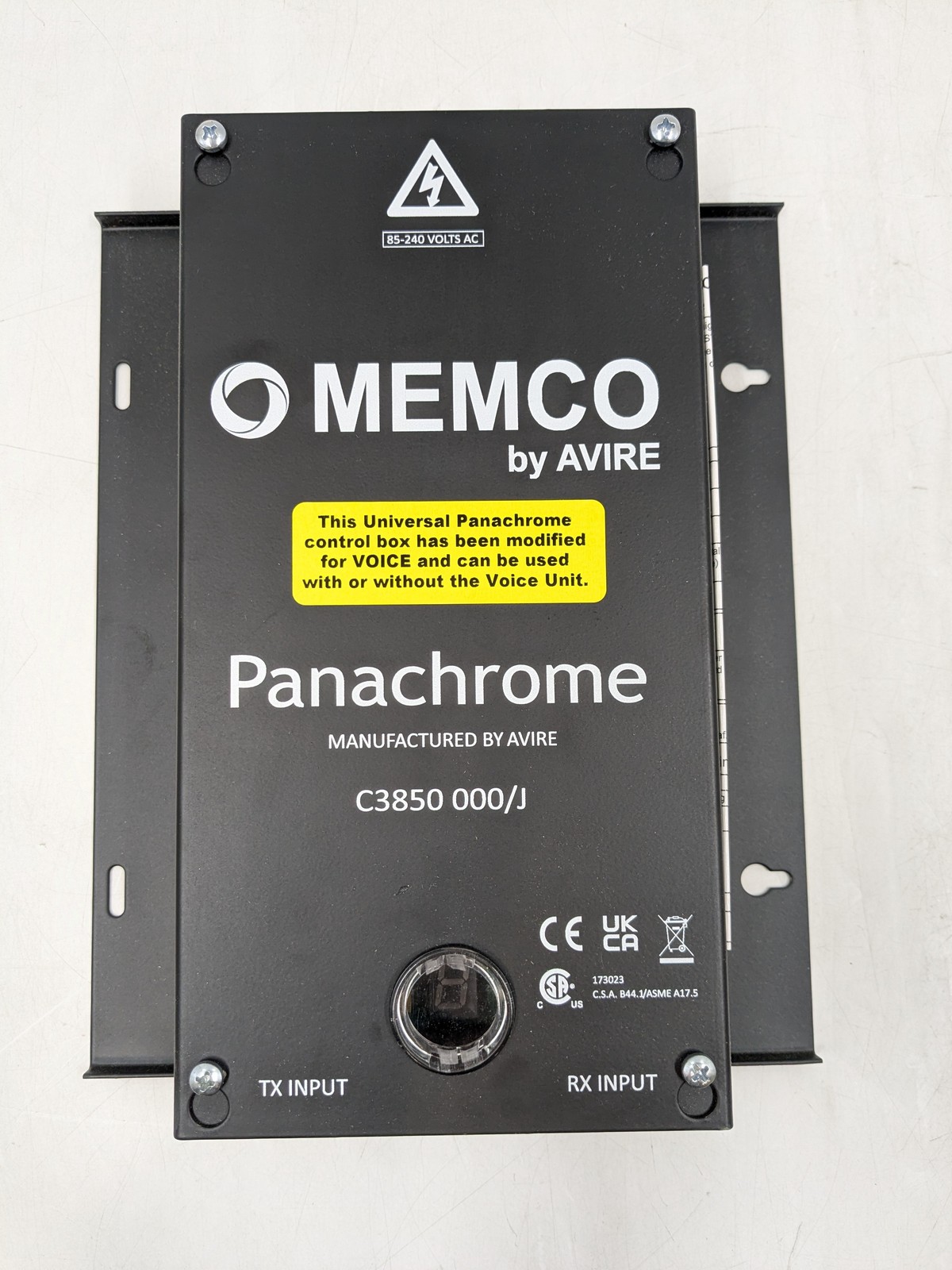 Memco Panachrome Universal Control Box For Elevator Safety (C3850 000/J)
