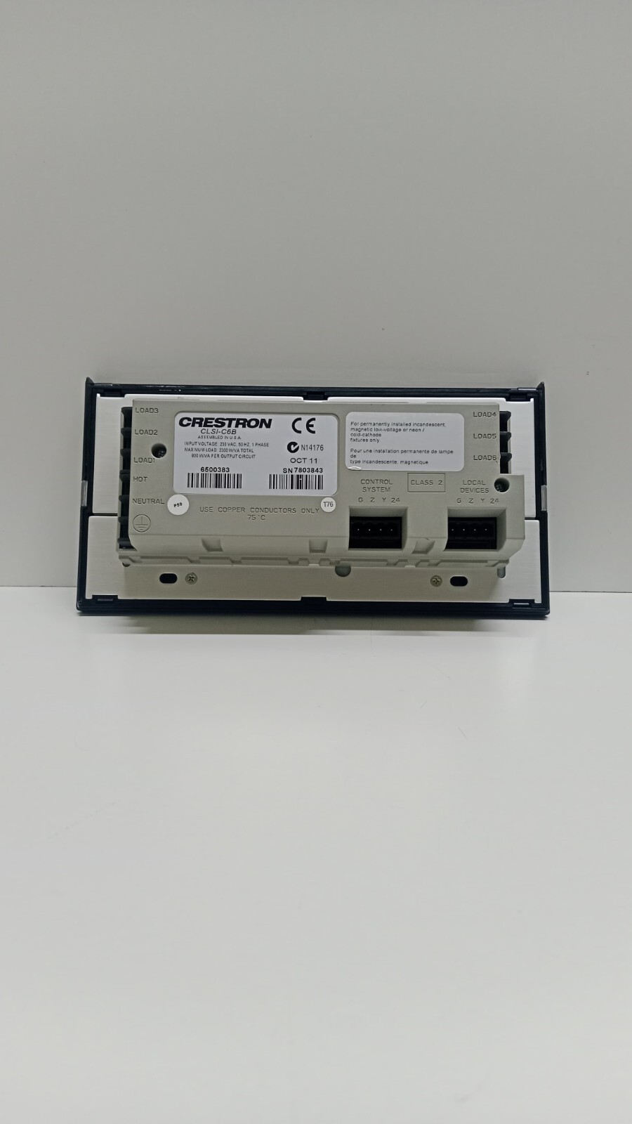 New Crestron CLSI-C6B Lighting Control Module Made in USA | Fast Shipping