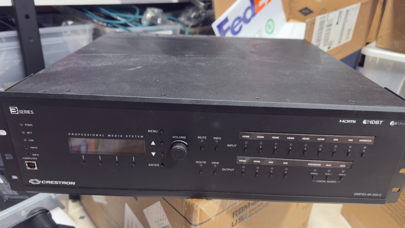 Crestron DMPS3-4K-350-C 3-Series 4K Digital Media Presentation