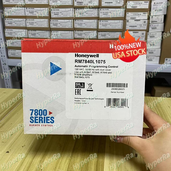 Genuine Honeywell RM7840L1075 Industrial Combustion Control Unit