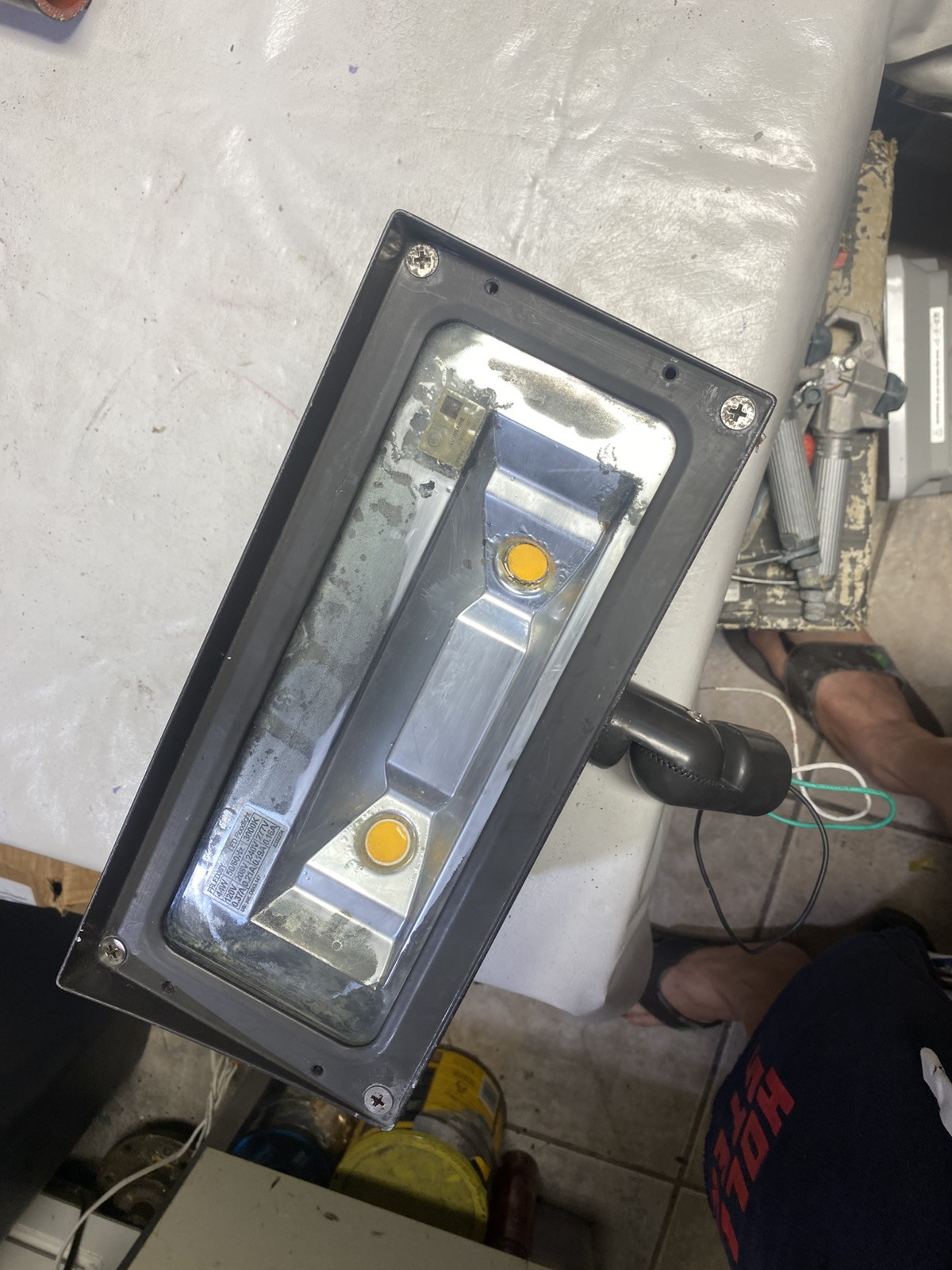 RAB LIGHTING FFLED39Y LED Floodlight 44W 120V (4 PARTS) #8