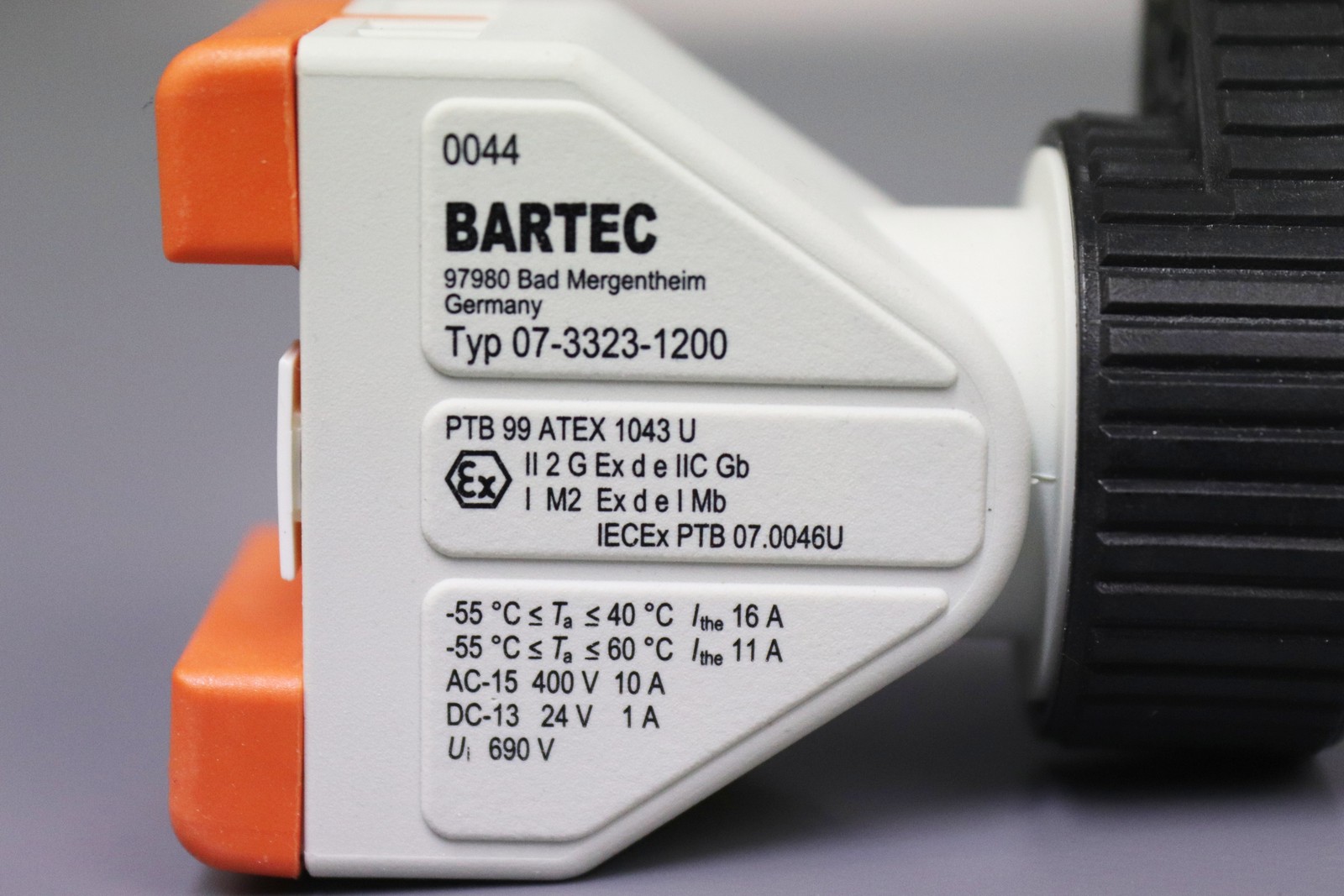 Bartec Button Module 07-3323-1200 Unused Original Packaging
