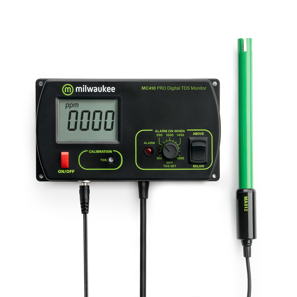 Milwaukee MC410 PRO Total Dissolved solids (TDS) Monitor for USA 110V,
