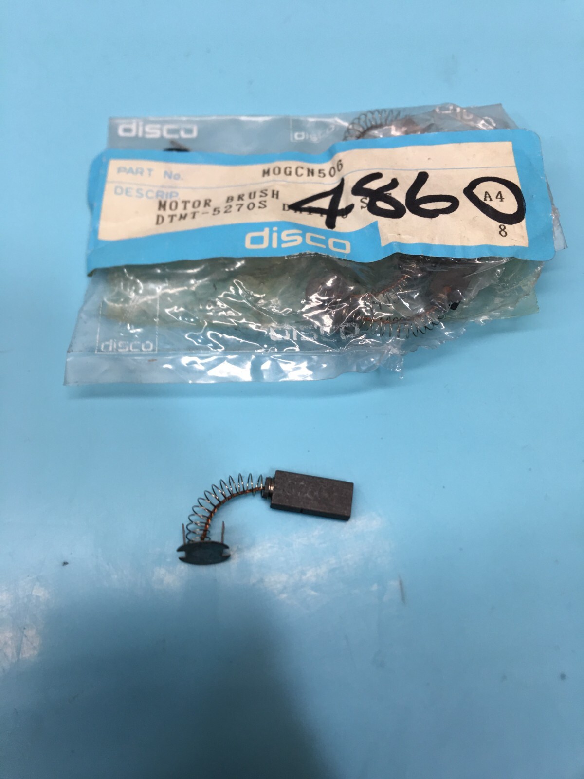6 Disco Hi-Tec MOGCN506 CARBON BRUSH CHUCK TABLE MOTOR, 187028