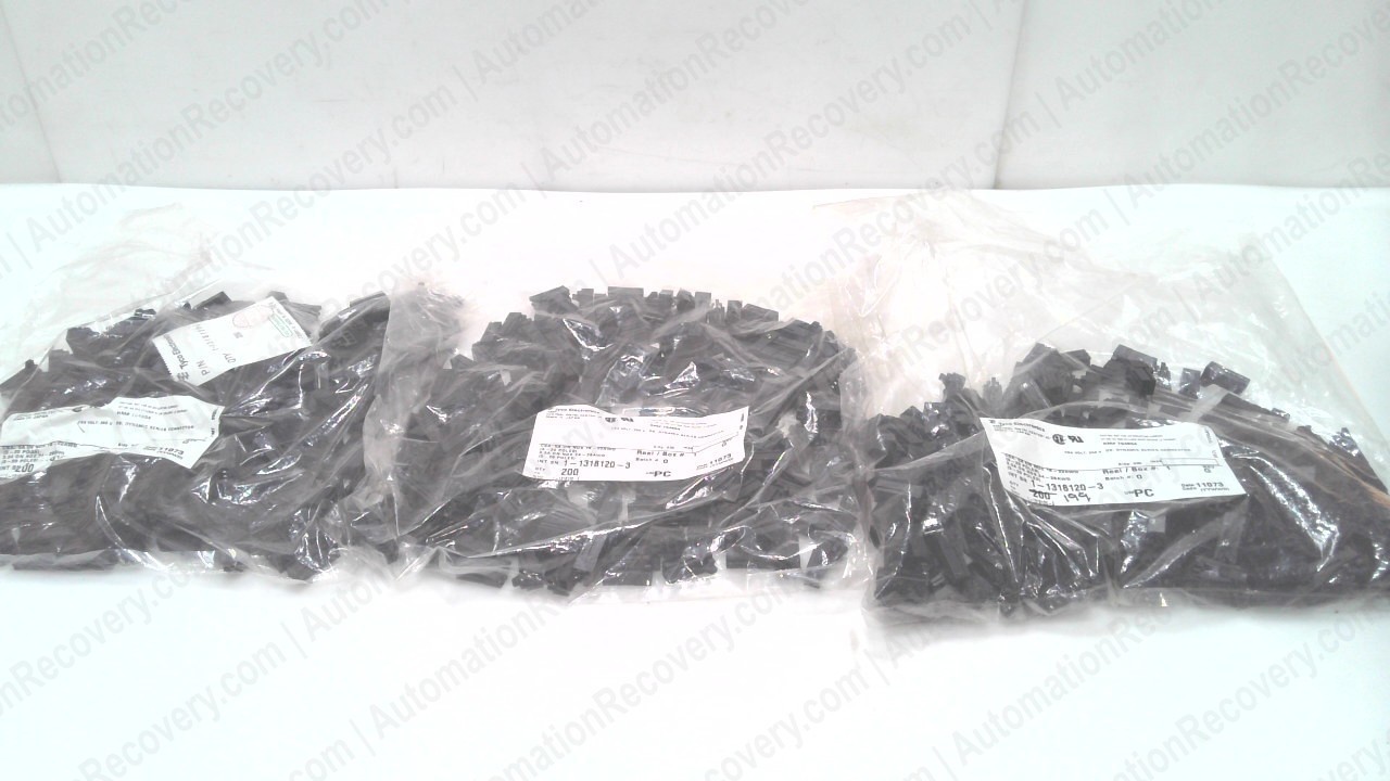 TYCO ELECTRONICS 1-1318120-3 – BOX OF 1000, REV G, RECEPTACLE HOUSING, N #348244