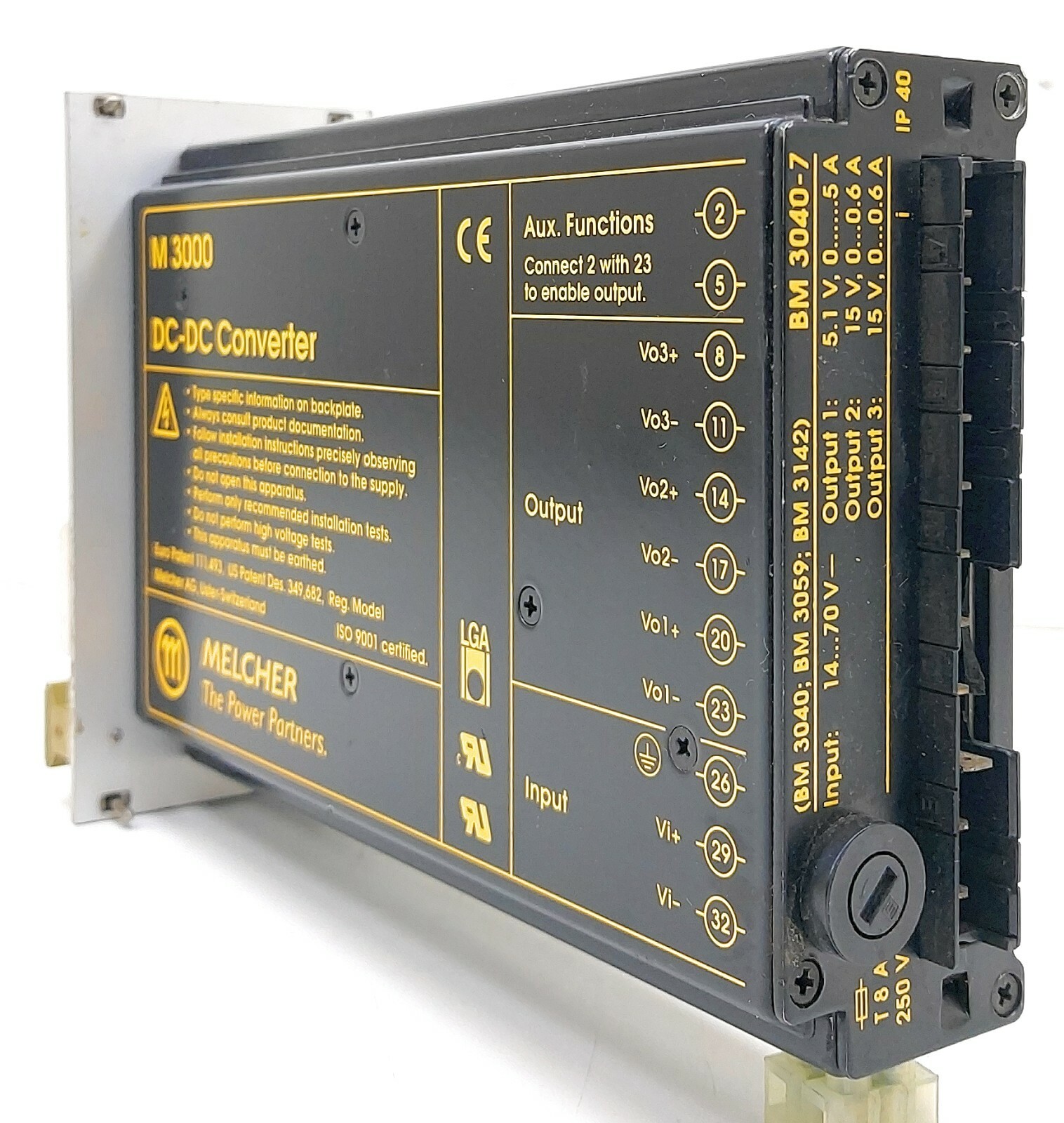 Melcher M 3000 DC-DC Converter PCB Module Switzerland